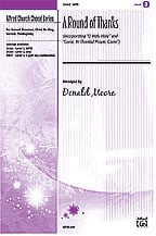 Round of Thanks SATB choral sheet music cover